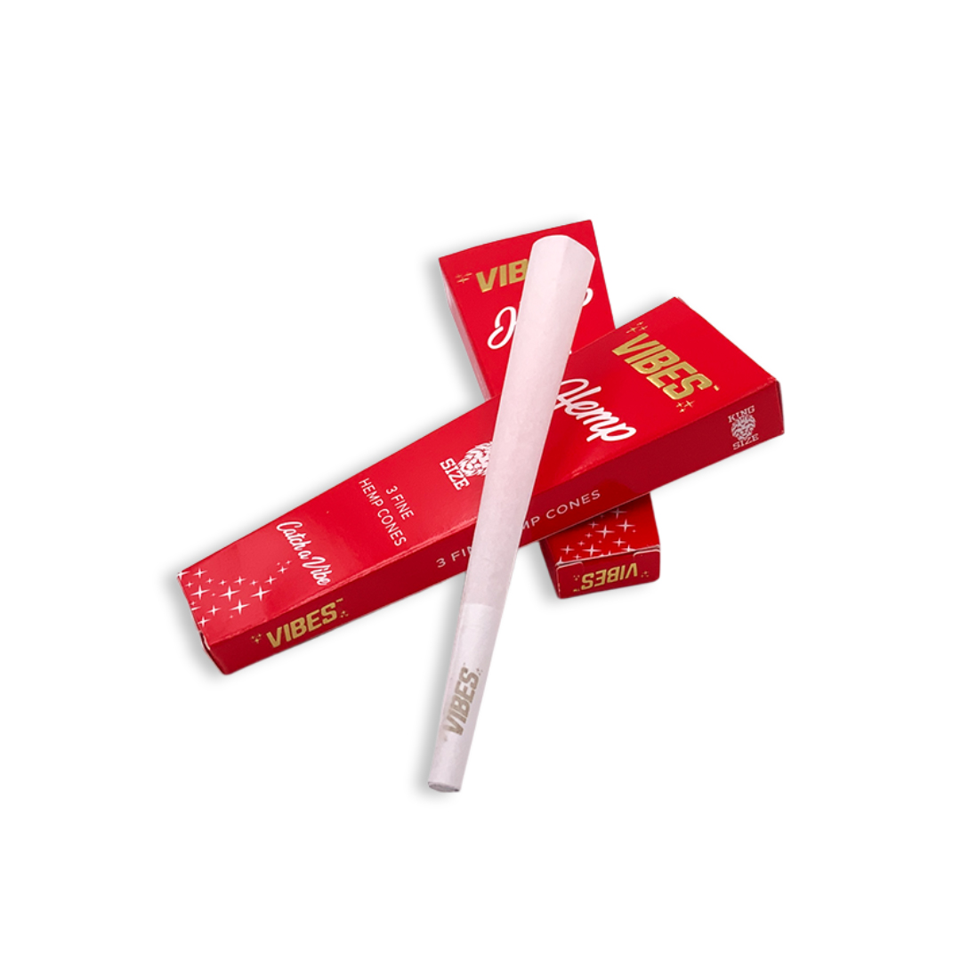 VIBES 1 1/4" HEMP CONES