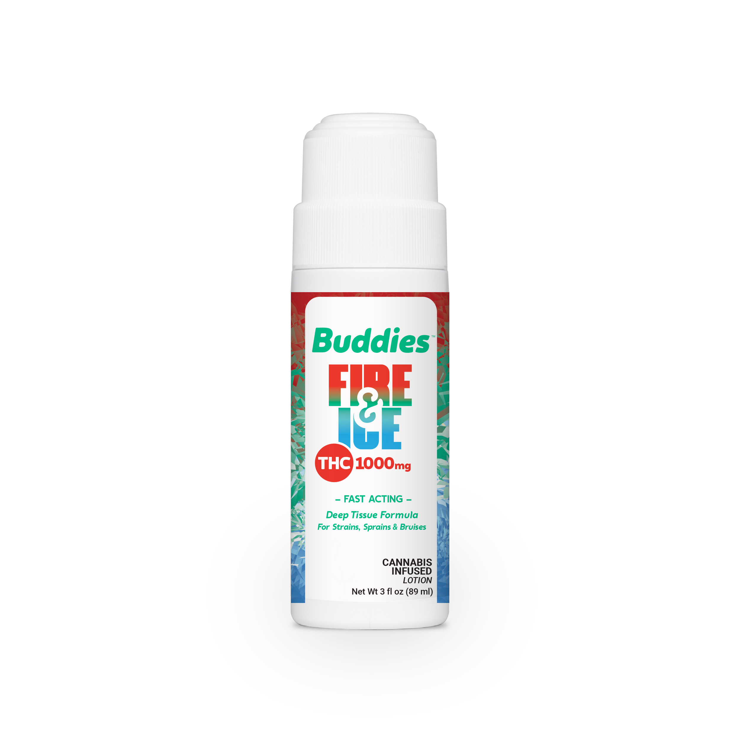 FIRE & ICE THC RICH ROLL ON LOTION